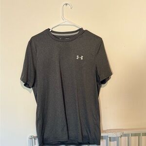 Under Armour Men's Dark Gray Short Sleeve Tee